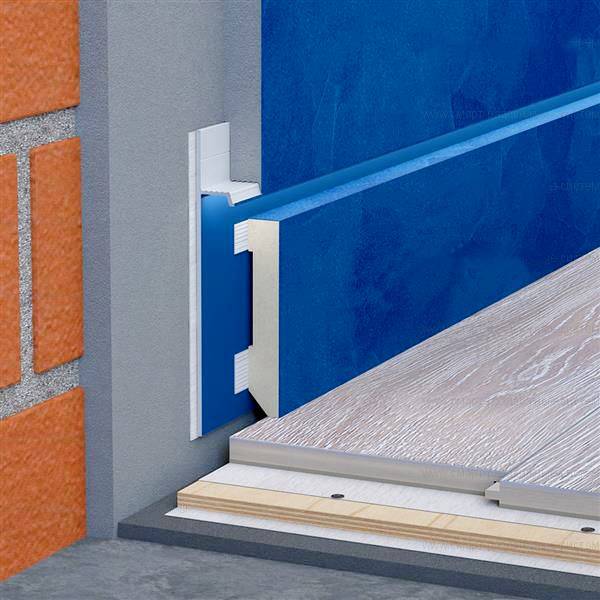 Теневой профиль Черный  13,3x105х2050мм