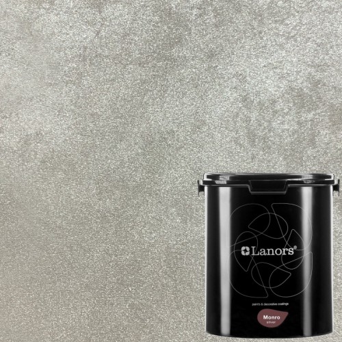 Штукатурка декоративная Lanors Monro Silver MS_090 3 кг
