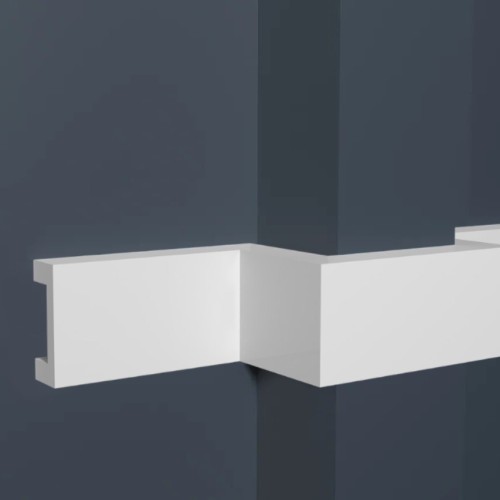 Молдинг из полистирола под покраску Decor-Dizayn Грани DD618 2000×40×15