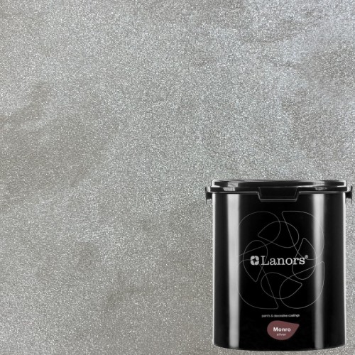 Штукатурка декоративная Lanors Monro Silver MS_091 3 кг