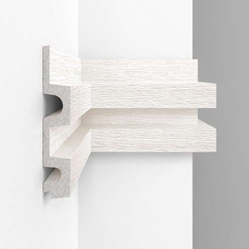 Стеновая панель Decomaster Eco Line D302-1070 Дуб молочный 2900×122×21