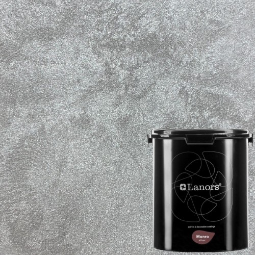 Штукатурка декоративная Lanors Monro Silver MS_075 3 кг