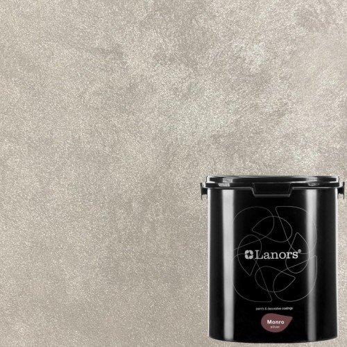 Штукатурка декоративная Lanors Monro Silver MS_081 3 кг