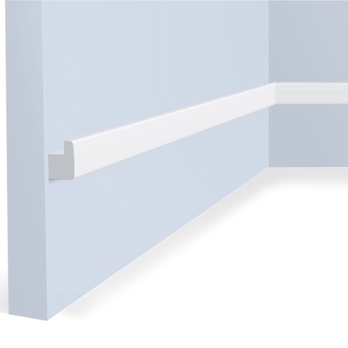 Молдинг из полистирола под покраску Hiwood D14 2000×14×10,2