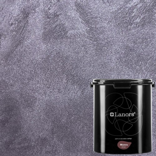 Штукатурка декоративная Lanors Monro Silver MS_052 3 кг