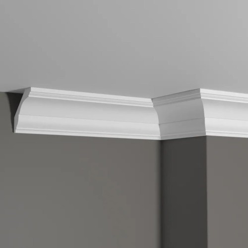 Потолочный плинтус под покраску Decor-Dizayn DD17 2000×69×65