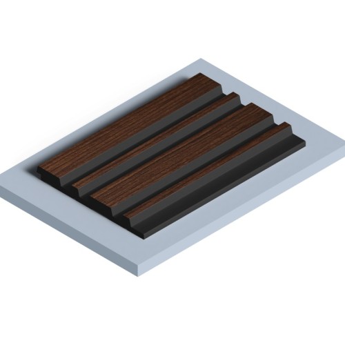 Стеновая панель из полистирола Hiwood LV122 BR396K 2700×120×12