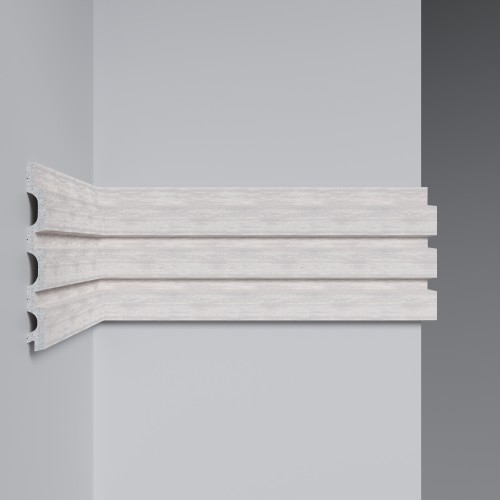 Стеновая панель Decomaster Eco Line D316-84 Ясень белый 2900×122×12