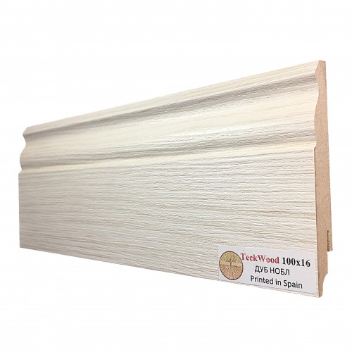 Плинтус МДФ ламинированный TeckWood Дуб Нобл 2150×100×16
