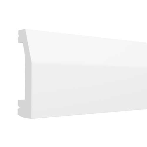Плинтус под покраску Decor-Dizayn Грани DD125 2000×70×15