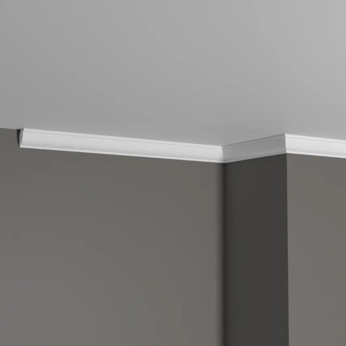 Потолочный плинтус под покраску Decor-Dizayn DD09 2000×14×21