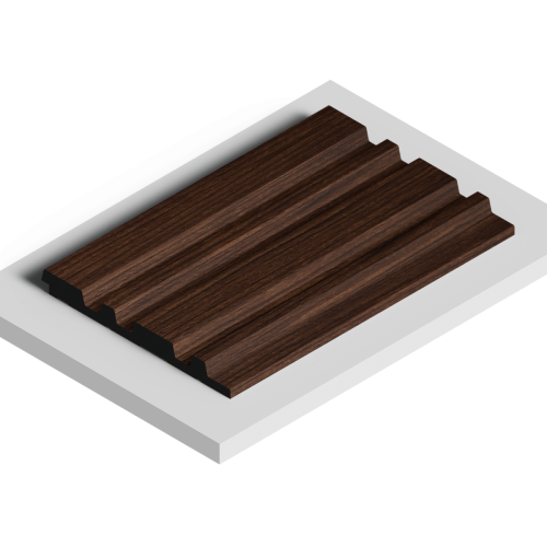 Стеновая панель из полистирола Hiwood LV122 BR396 2700×120×12