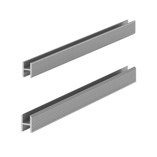 Профиль алюминиевый теневой Laconistiq Dual 22-100-300 без покрытия 3000×8,6×12