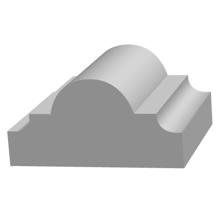 Молдинг Ultrawood U 021 (2440 х 40 х 20)