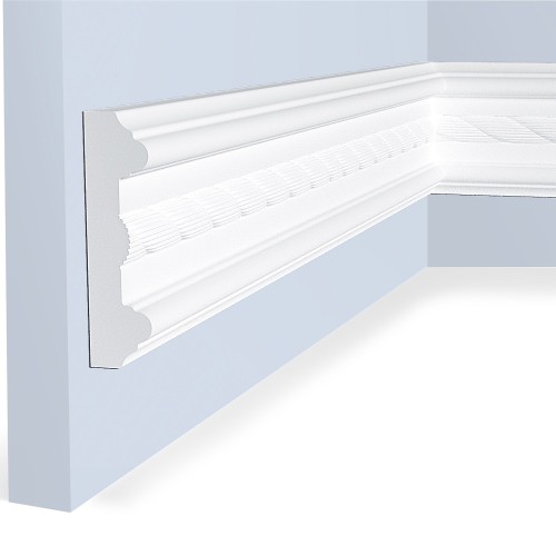 Молдинг из полистирола под покраску Hiwood WE66E2 2000×66×17