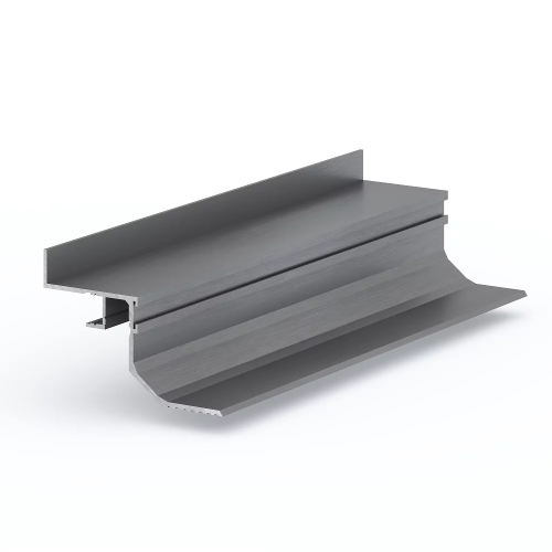 Профиль алюминиевый теневой с подсветкой Laconistiq Multilevel Landi Max Серебряный 26-13-300 3000×87×55,7