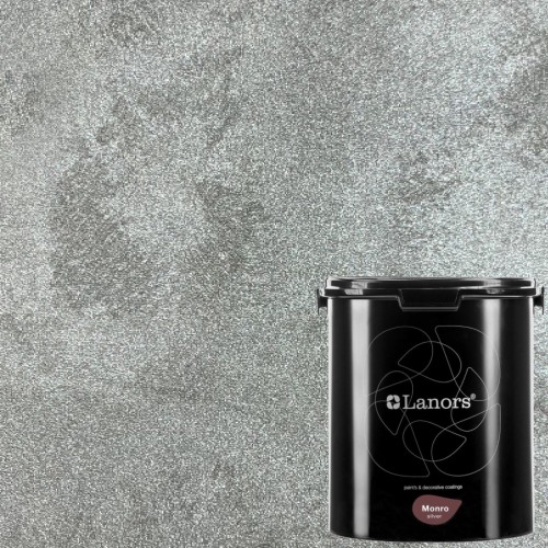 Штукатурка декоративная Lanors Monro Silver MS_084 3 кг
