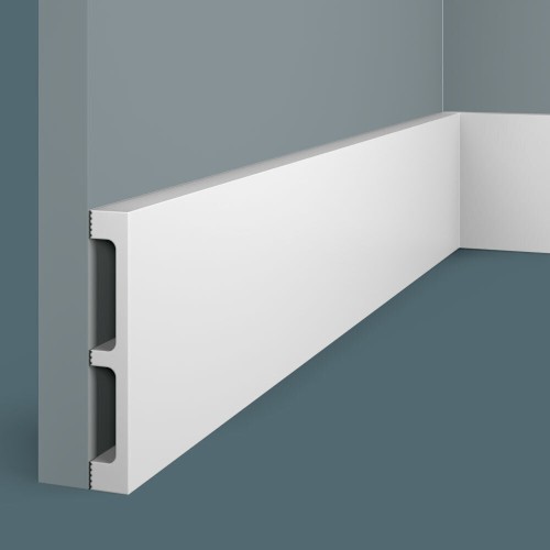 Плинтус под покраску Cosca Decor Экополимер PX049 2000×99×15