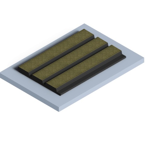 Стеновая панель из полистирола Hiwood LV124LE1 GN83K 2700×120×12