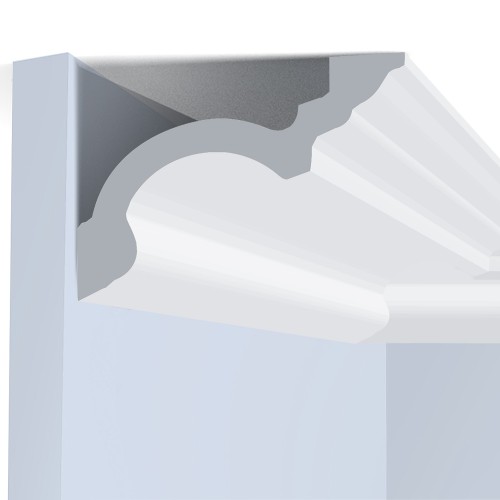 Потолочный плинтус под покраску Hiwood A160 2000×130×95