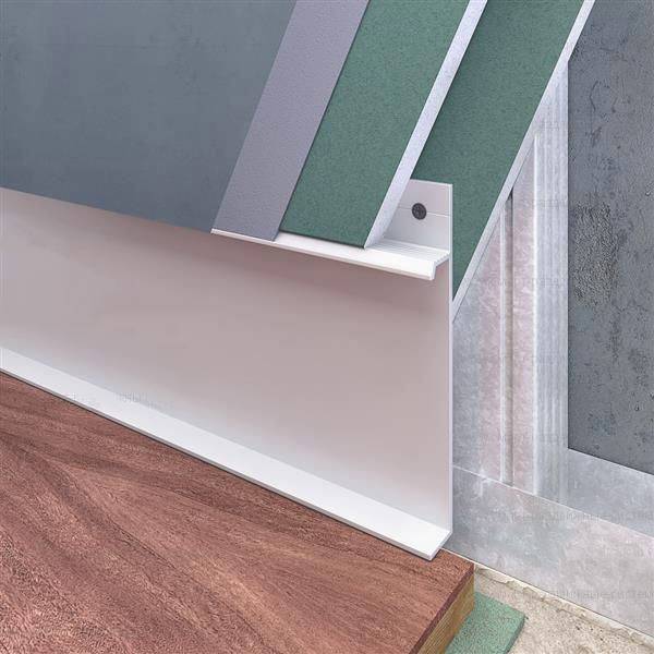 Профиль Invisible "П образный" алюминиевый под LED 2,7л