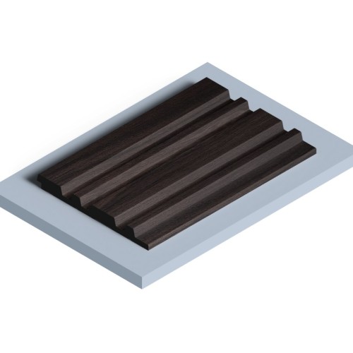 Стеновая панель из полистирола Hiwood LV122 BR395 2700×120×12