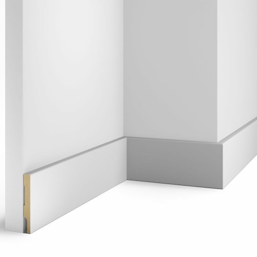 Плинтус МДФ под покраску Cosca Decor AP72 2400×75×10