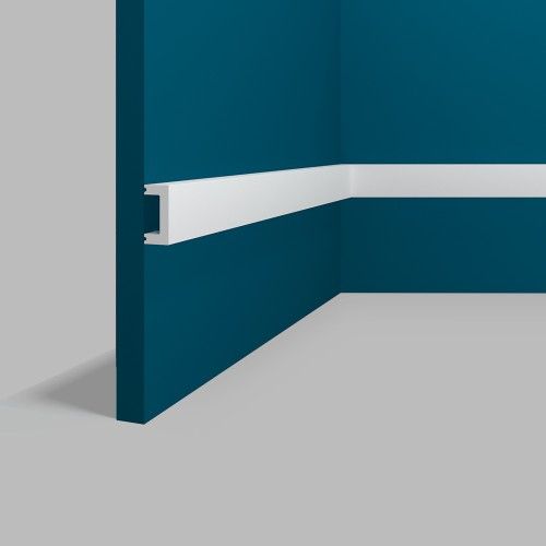 Молдинг под покраску Перфект Плюс P123 2000×30×14