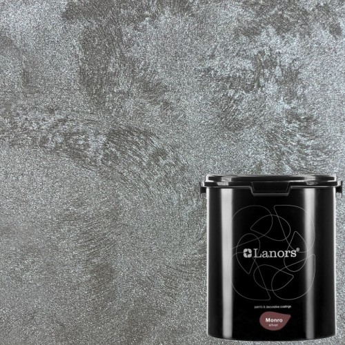 Штукатурка декоративная Lanors Monro Silver MS_096 3 кг