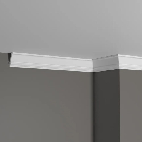 Потолочный плинтус под покраску Decor-Dizayn DD24 2000×24×39