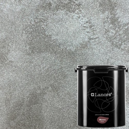 Штукатурка декоративная Lanors Monro Silver MS_092 3 кг