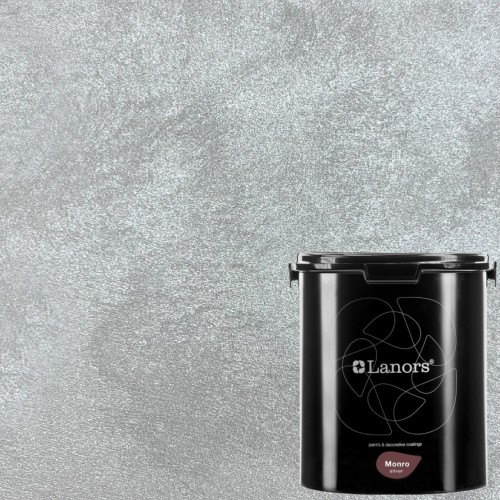 Штукатурка декоративная Lanors Monro Silver MS_082 3 кг