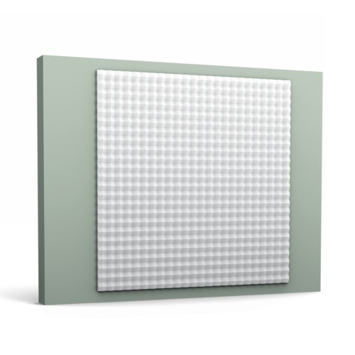 Стеновая панель под покраску Orac Decor W117 Slope 1000×1000×23