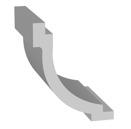 Карнизы Ultrawood потолочный CR 2390i (2440 х 90 х 90)