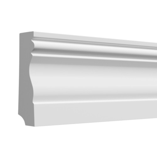 Плинтус под покраску Decor-Dizayn Грани 153 А 2000×95×15