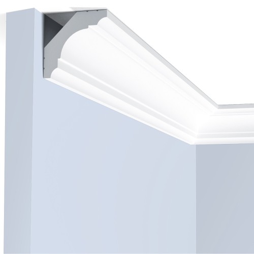 Потолочный плинтус под покраску Hiwood A53 2000×37,7×37,7