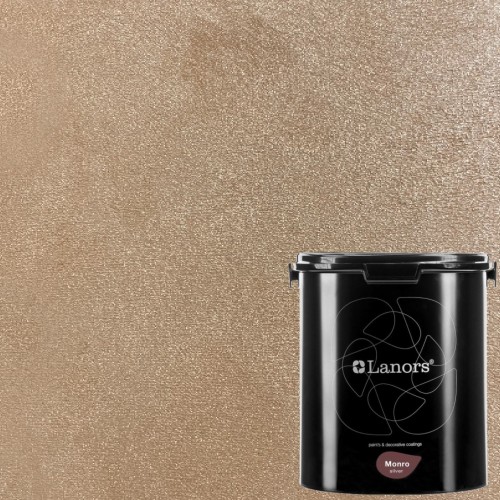 Штукатурка декоративная Lanors Monro Silver MS_042 3 кг