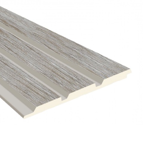 Стеновая панель из полистирола Hiwood LV124 GN68 2700×120×12