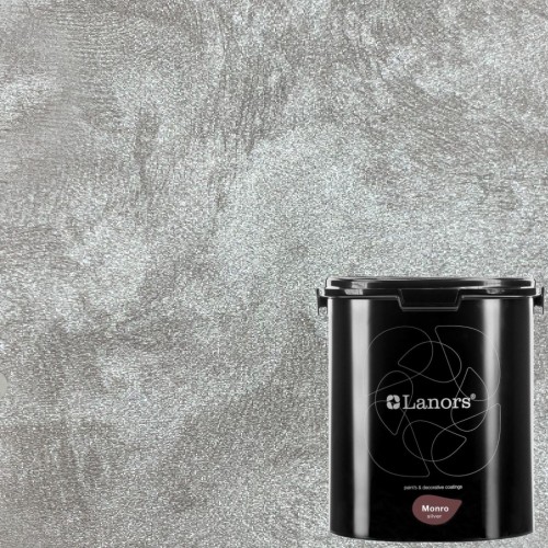 Штукатурка декоративная Lanors Monro Silver MS_076 3 кг