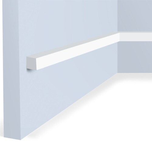 Молдинг из полистирола под покраску Hiwood D20V1 2000×20×20
