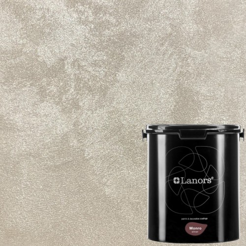 Штукатурка декоративная Lanors Monro Silver MS_007 3 кг