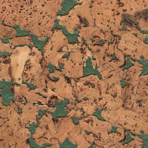 Пробковая стеновая панель Corkstyle Wall Design Monte Green 600×300×3