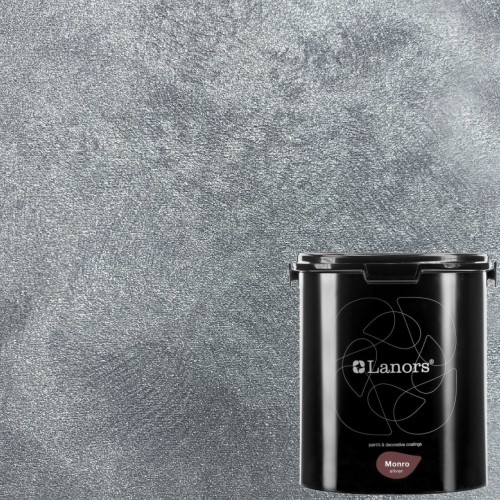 Штукатурка декоративная Lanors Monro Silver MS_063 3 кг