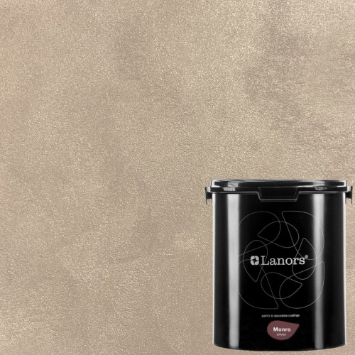 Штукатурка декоративная Lanors Monro Silver MS_049 3 кг