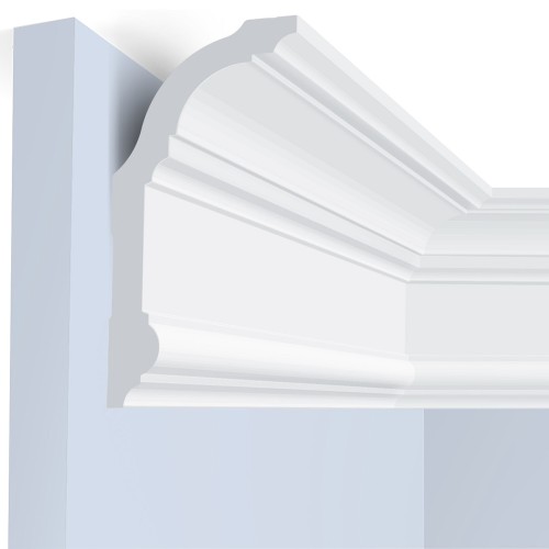 Потолочный плинтус под покраску Hiwood A130 2000×65×130