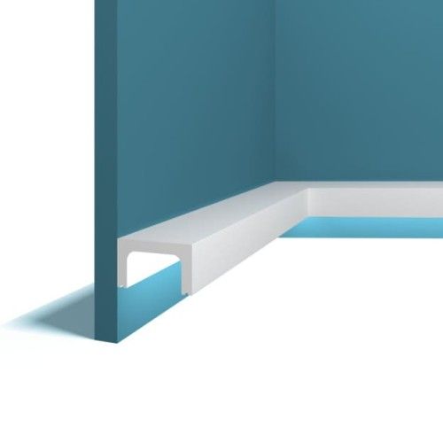 Молдинг под покраску Перфект Плюс P86 с подсветкой 2000×51×30