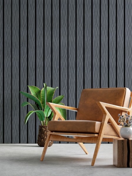 Стеновая панель Hiwood LV127W GR15K 2700×120×12