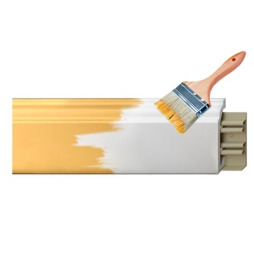 Покраска погонажных изделий высотой 131-180 мм в полуматовом блеске 20%