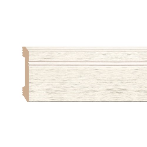 Плинтус Decomaster Дуб белый D105-70 2400×107×12