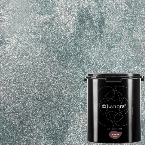 Штукатурка декоративная Lanors Monro Silver MS_068 3 кг